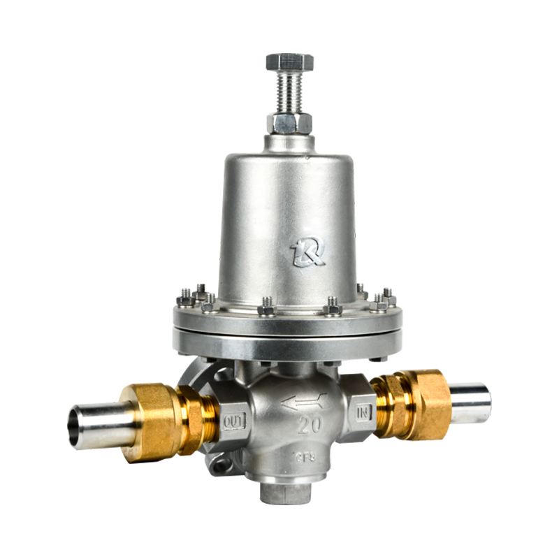 -196°C to +80°C Boost Cryogenic Pressure Regulating Valve