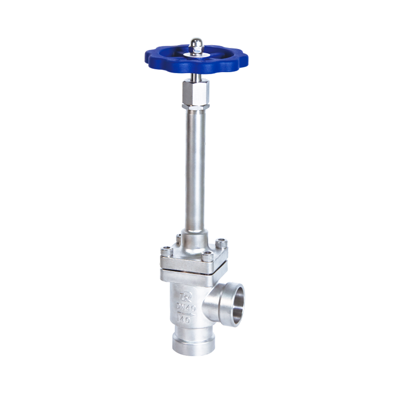 Angle Type Cryogenic Globe Valve For Cryogenic Media